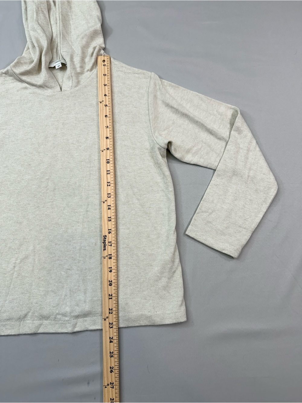 Vince cozy long sleeve hoodie M coyzcore contemporary quiet luxury Rayon blend - Picture 5 of 8
